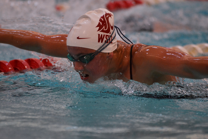 A+WSU+swimmer+practices+in+Gibb+Pool%2C+Tuesday%2C+Oct.+8.