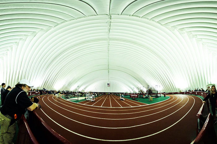 A view of the Indoor Facility at the WSU Indoor Open, Saturday, Jan. 18.