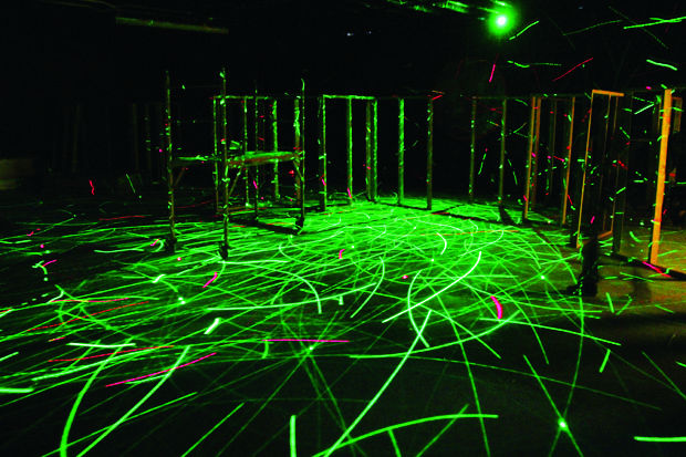 Cougar Laser Arena, located at 1234 South Grand Ave., will open Friday. The arena will offer a laser tag center and arcade games.