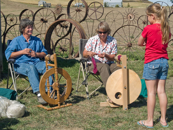 Artists take the Palouse into the past at the Artisans at the Dahmen Barn annual Old Fashioned Sunday.