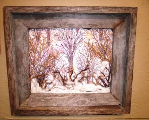 The Artisans at the Dahmen Barn showcase a variety of local artists. The artwork for the Holiday Gift Show will be arranged in themes based on the different pieces created by the artists, including winter, wildlife and gardening themes.