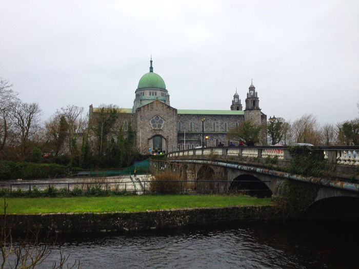 The National University of Ireland Galway campus during Kruse’s first few days in Ireland