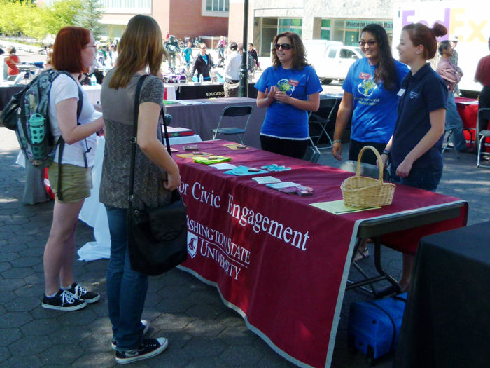 The Center for Civic Engagement (CCE) is an organization that offers students and faculty opportunities to benefit student learning and community wellbeing.