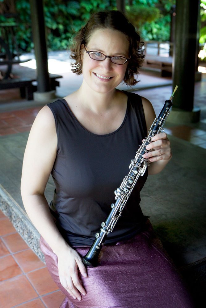 Professor of oboe, Keri McCarthy, will perform on Friday.