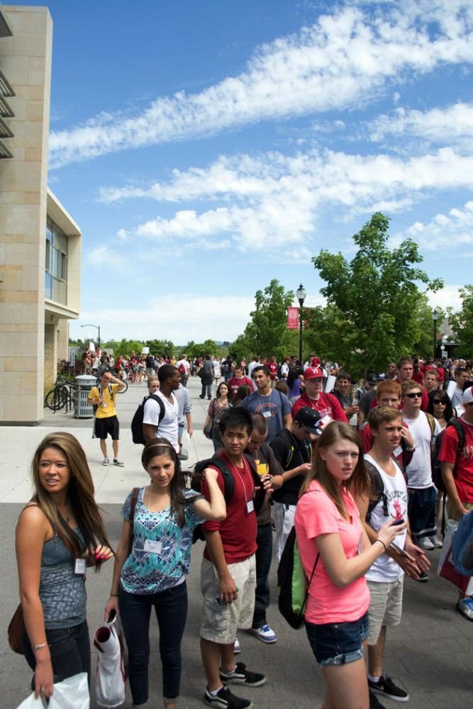 Incoming+students+during+an+Alive%21+session+in+summer+2011.+Orientation+counselors+introduce+these+students+to+WSU.