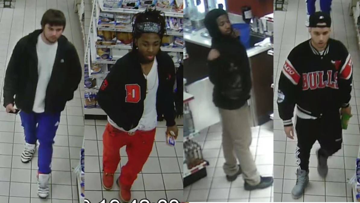 Police are asking the public identify these people for their possible involvement in a theft on Sunday at Sunset Mart in Pullman, which was robbed for the second time this week on Wednesday.