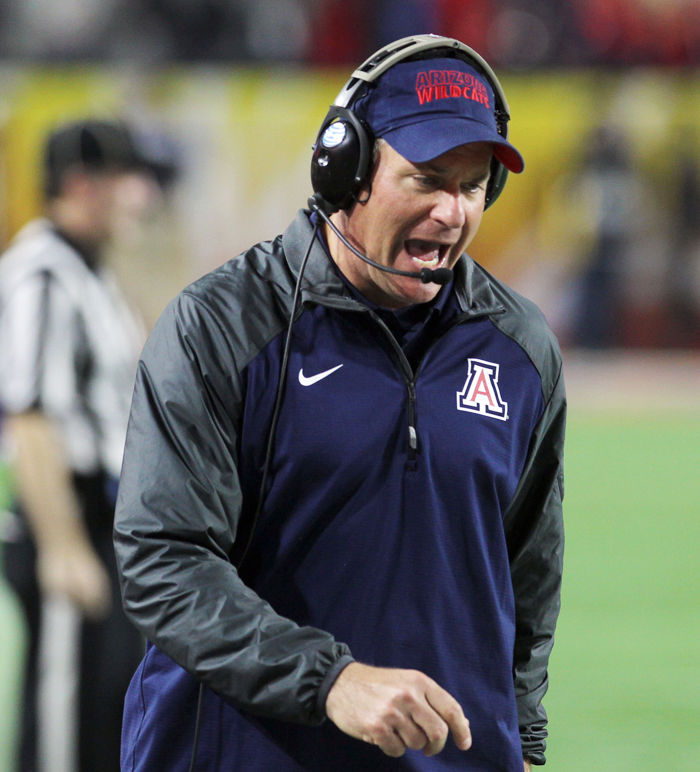 Arizona enters Saturday’s game 0-5 in conference play for the first time under Rich Rodriguez.