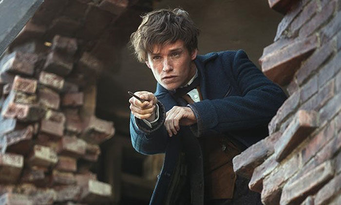 Eddie Redmayne plays Newt Scamander in J.K. Rowling’s “Fantastic Beasts and Where to Find Them,” the story of wizarding mayhem in New York City. 
