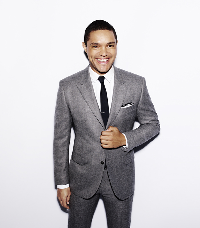 Trevor Noah is the host of The Daily Show on Comedy Central.