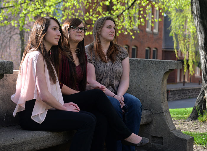 From left: Nicole Buell, Allison Seeber and Mackenzie Daschofsky are working to found a new professional