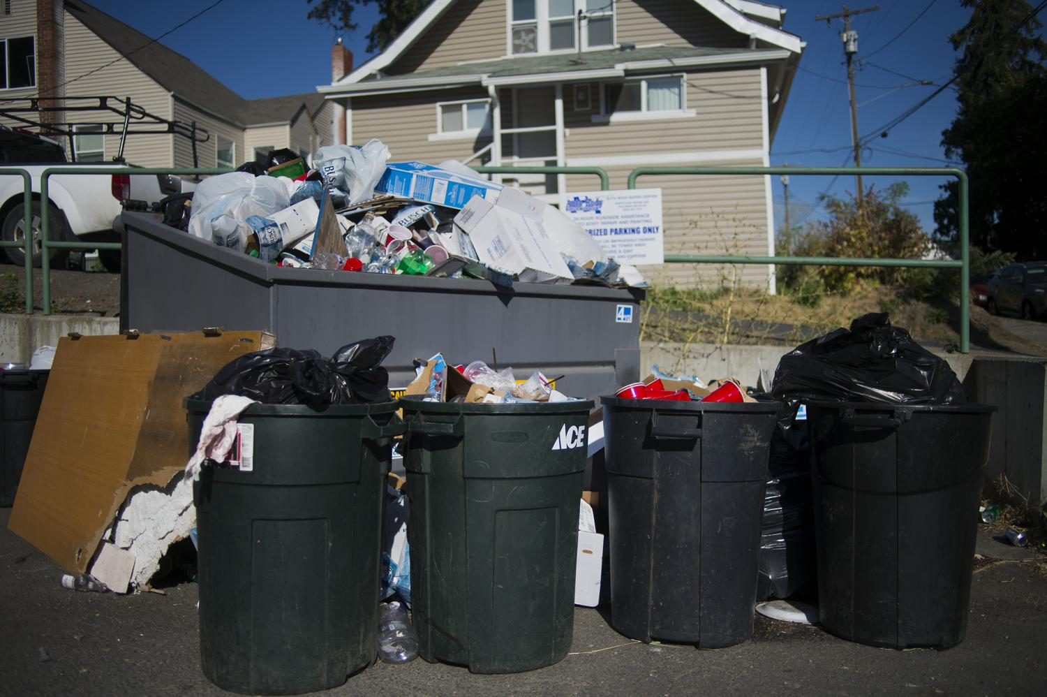 The Pullman Police Department said they made morning calls to ensure students were cleaning up their trash after parties. 