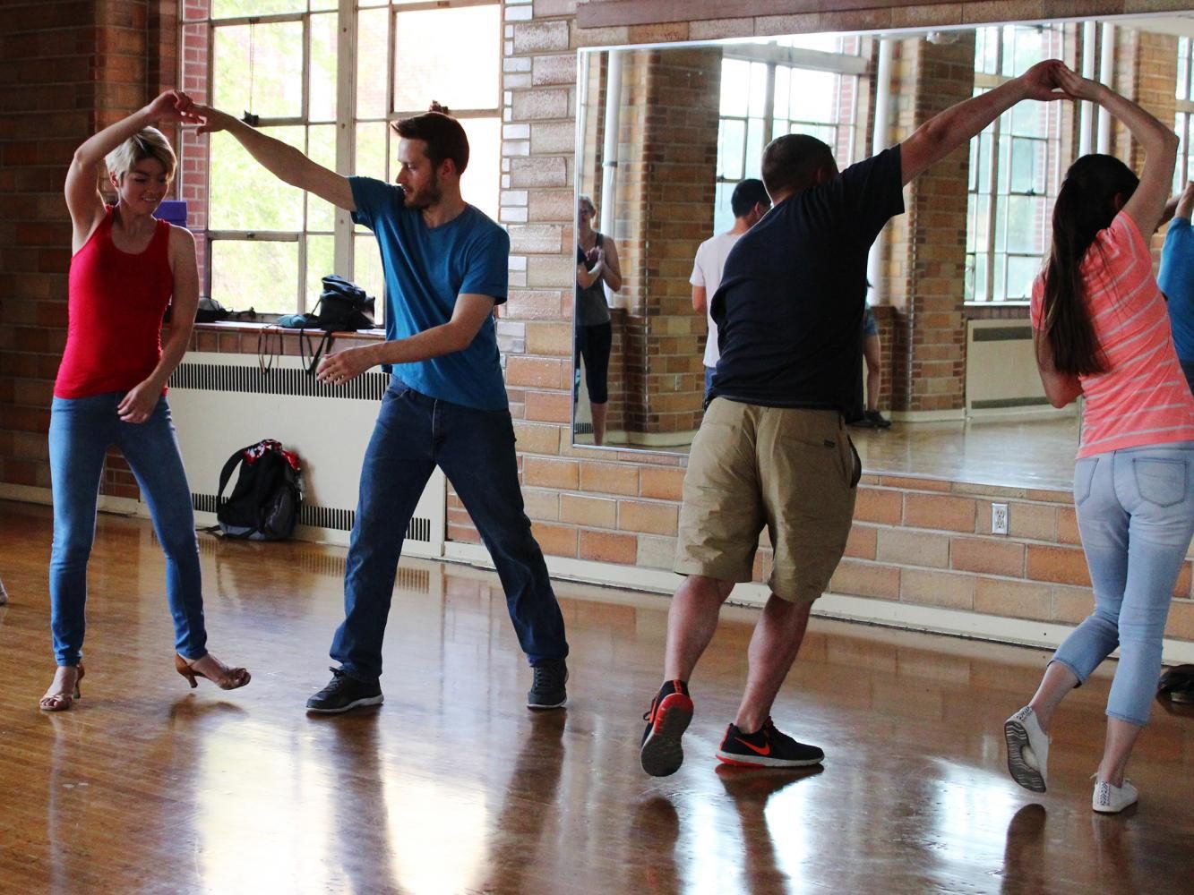 Latin Dance Club began last year. The club aims to bring WSU students authentic Latin dances including salsa and bachata.