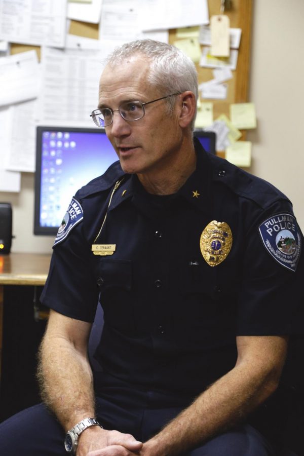 Pullman police commander Chris Tennant explains the preparations that the Pullman Police Department goes through in their effort to help reduce incidents that occur during Halloween. 