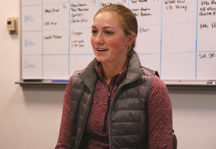 Paige Danielson explains why she enjoys rowing and how the team dynamic makes the athletic experience unique from other sports she has played.