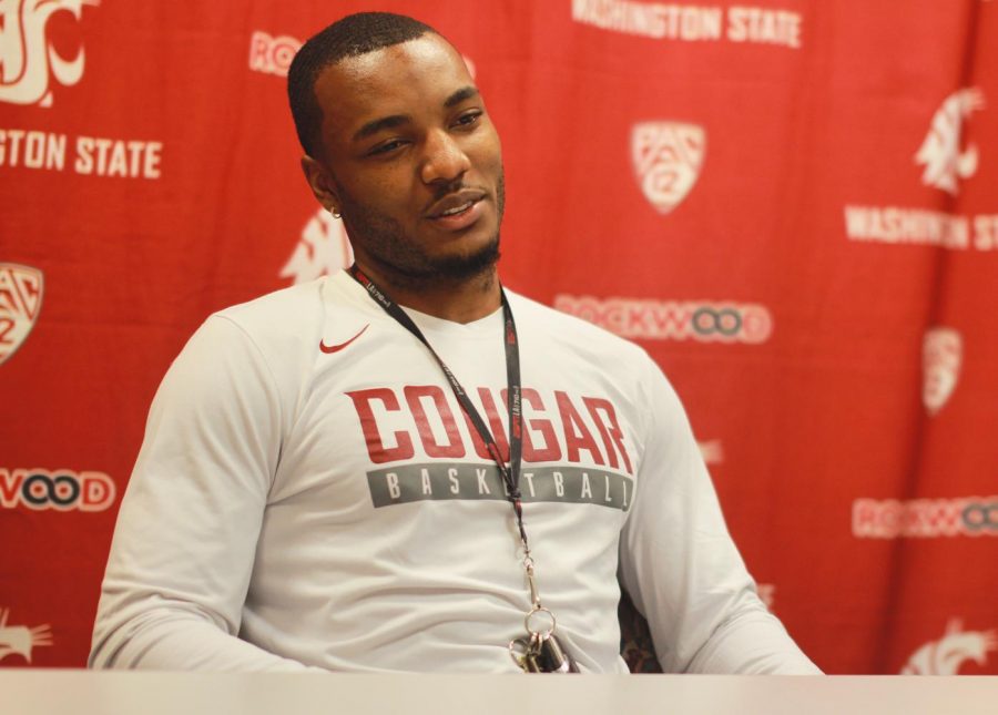 Redshirt+freshman+guard+Milan+Acquaah+talks+about+his+goals+for+WSU+and+a+future+in+the+NBA+Hall+of+Fame.