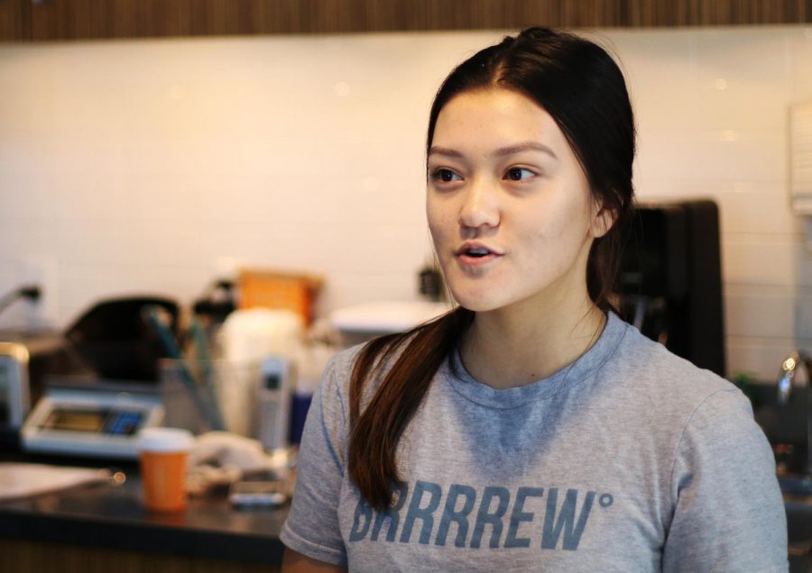 Tam Nguyen, a barista at Thomas Hammer, talks about how the business prepares for the influx of customers during the upcoming Dad’s Weekend.