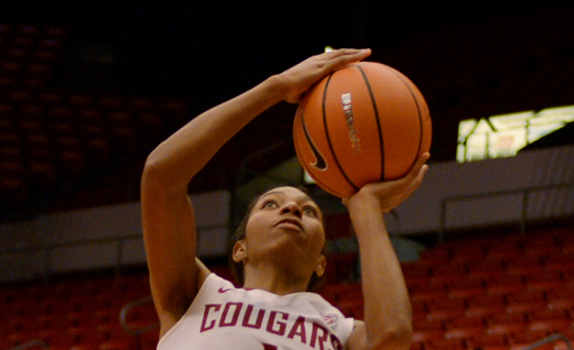 WSU senior guard Caila Hailey goes up for the layup against The Master’s University in Beasley Coliseum on Nov. 1.