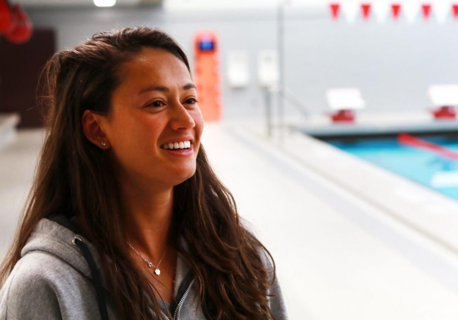 Jasmine Margetts, a junior environmental science major, discusses her time on the WSU swim team and participating in the USA Swimming College Challenge.