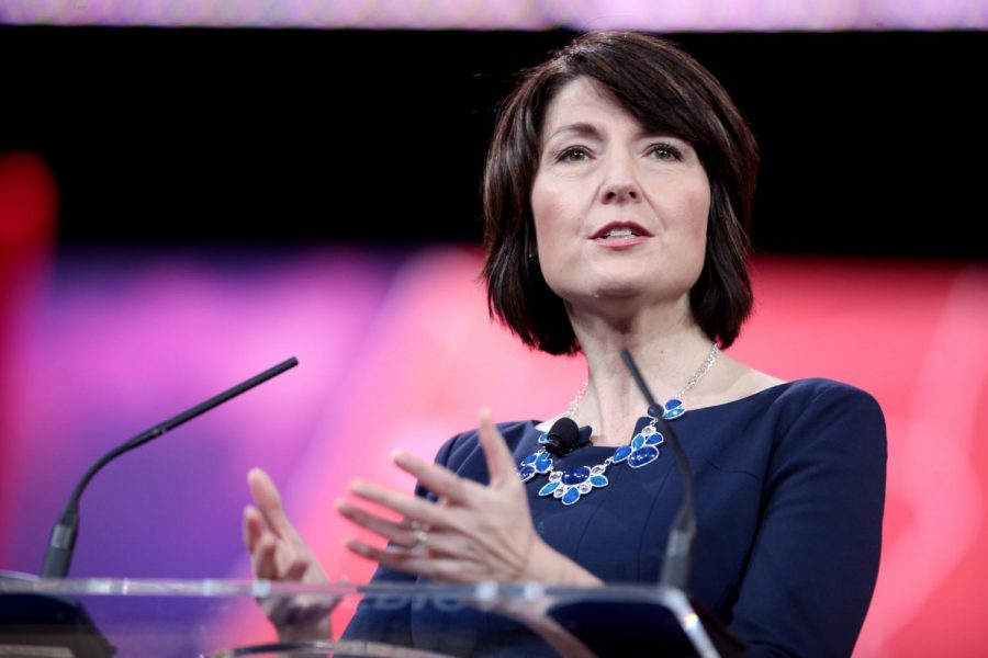 Washington Congresswoman Cathy McMorris Rodgers speaks at the 2015 Conservative Political Action Conference in National Harbor, Maryland. McMorris Rodgers was booed at a Martin Luther King Jr. Day celebration in Spokane.