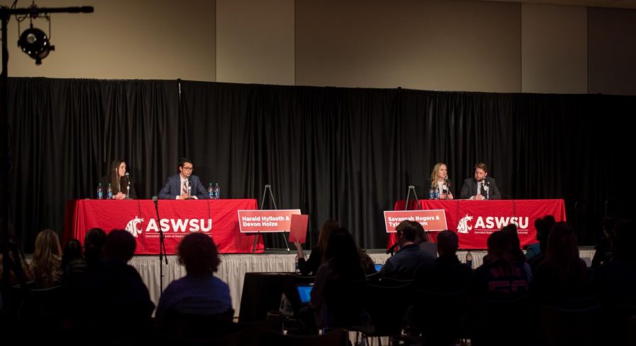 ASWSU presidential candidates speak about ASWSU transparency and preventing campus hate speech.