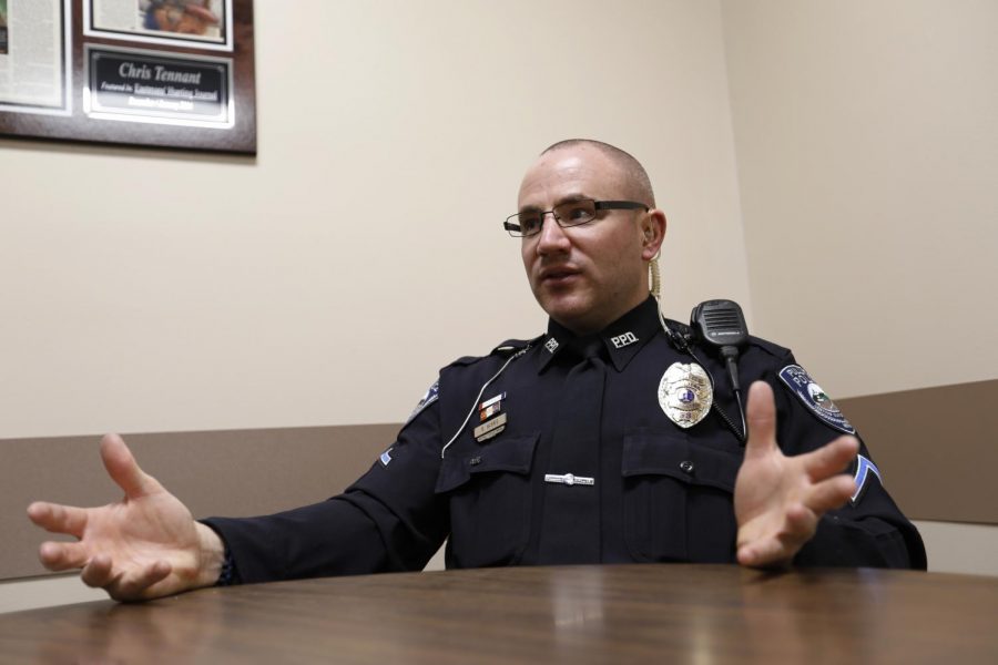 Officer Ruben Harris of the Pullman Police Department won Officer of the Year from the Maynard-Price American Legion Post 52 discusses what motivates him as an officer.