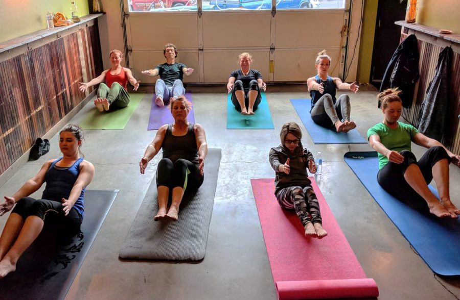 While beer is a perk of the hour-long yoga session, Severson said he wants 
participants to experience real health benefits.
