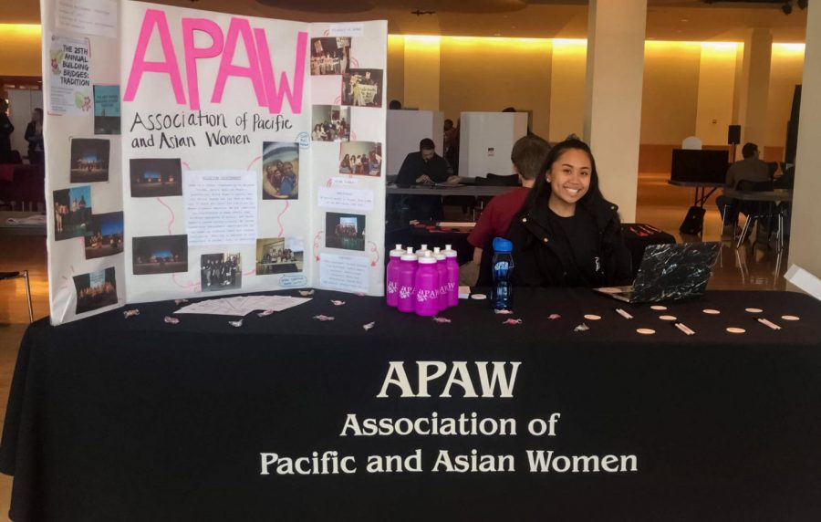 Vice President Camille Naputo said involvement with the Association of Pacific and Asian Women helped her empathize with others.