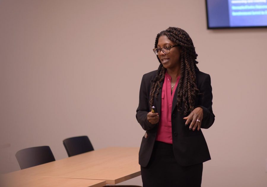 Latricia Brand, a finalist for the AVP position, explains how her college experiences led her to commit to helping students succeed in higher education.