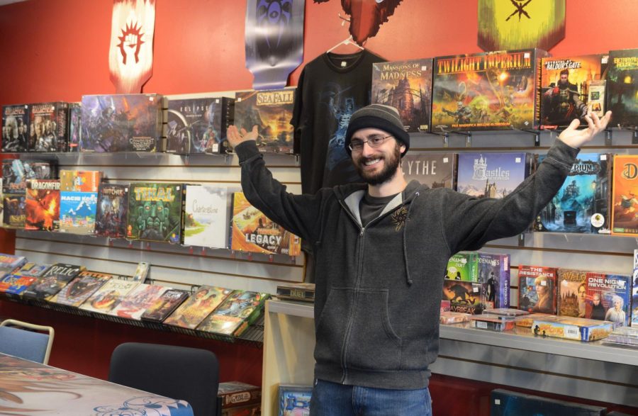 Palouse Games Owner Walter Sheppard says that he originally took over the store because he wanted to build the gaming    community in Pullman.