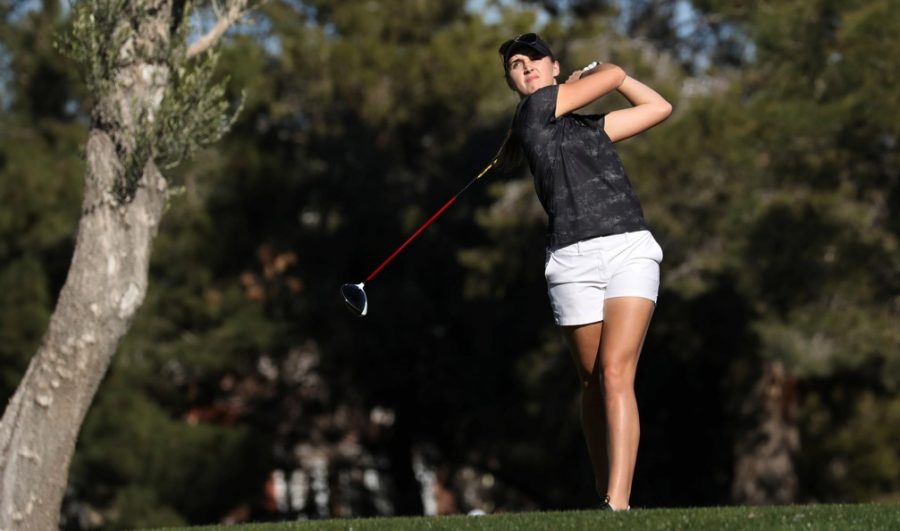 Senior Alivia Brown plays in the PING/ASU Invitational on March 25 in Arizona.