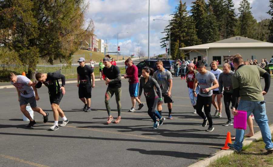 About 120 participants spread over 10 heats took part in the Rugged Coug Race on April 15, 2017, starting at the Outdoor Recreation Center and ending at University Recreation. The race spanned 3.2 miles with 15 obstacles made by students. 