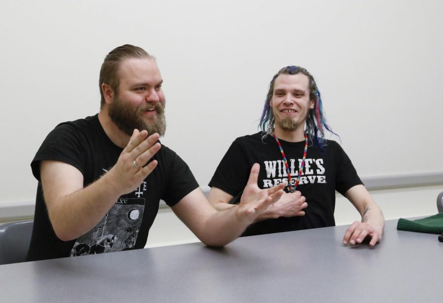 Dax Taylor, right, president and creator of 420 Union, and Karl Howell, music and merchandise manager of Weedstock, talk about the hardships they faced while creating the event and what to expect this coming weekend.