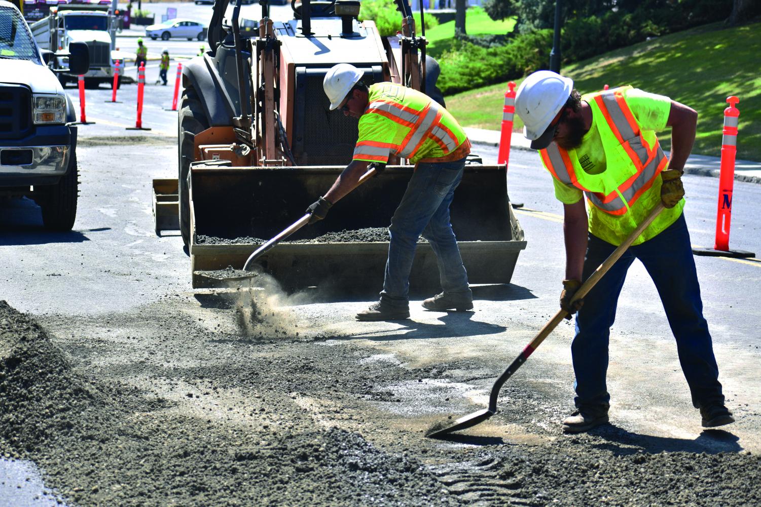 Crews begin repaving Stadium Way – The Daily Evergreen