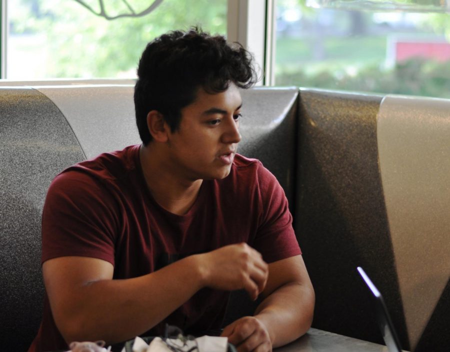 Antonio Vargas, a freshman studying mechanical engineering, discusses his thoughts on if the intenet is killing students creativity.