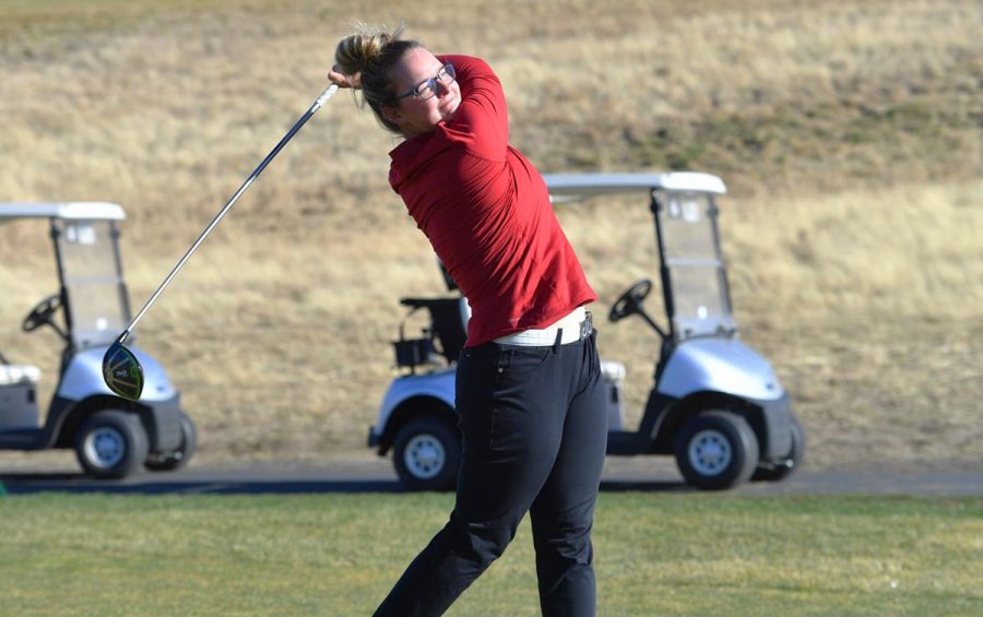 Redshirt sophomore Emily Baumgart is one of five players representing WSU at the tournament this weekend.