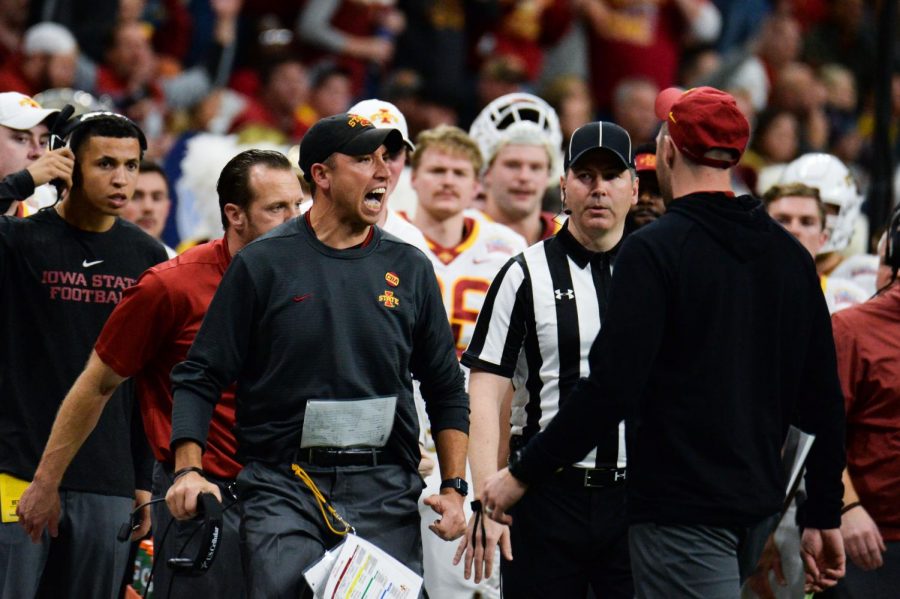 No. 20 Iowa State head coach Matt Campbell has led the Cyclones to a 3-1 record to start the 2020 season.