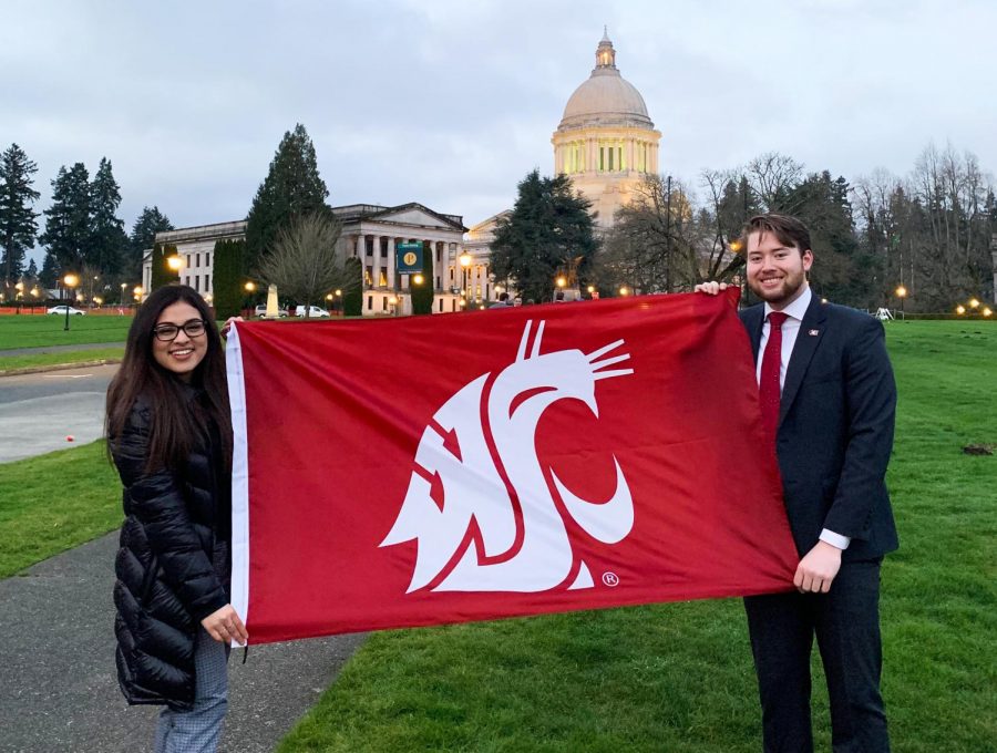 Students from WSU, including members of ASWSU and GPSA, visited the state capitol in Olympia last week to lobby for higher education issues at the university. These included funding for extension centers, mental health and expanding the State Need Grant.