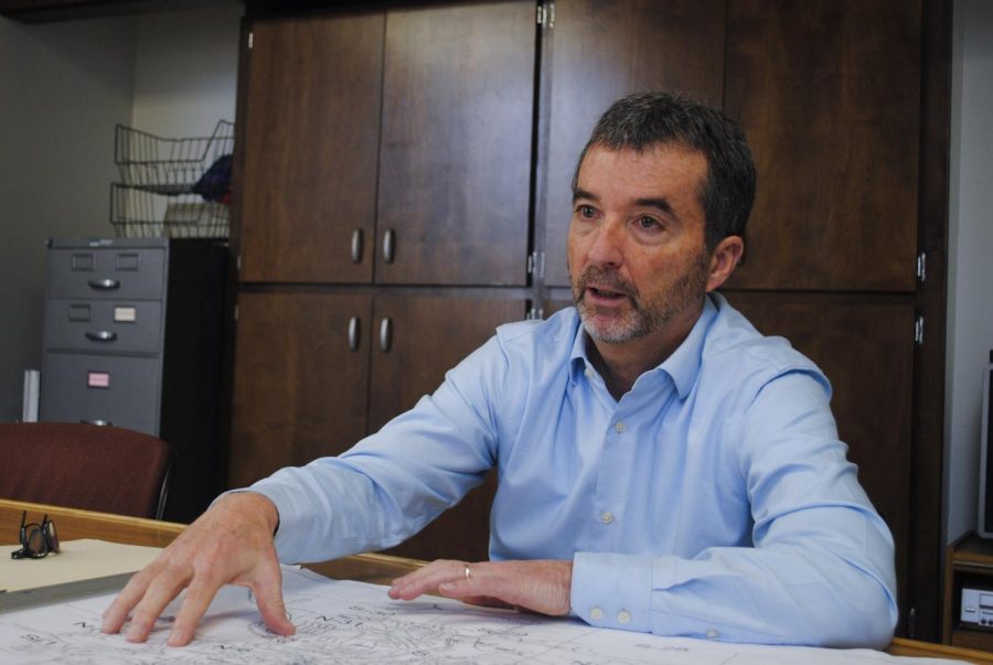 Kevin Gardes, Pullman’s public works director, says the Crestview Street and Miscellaneous Improvements project aims to reduce future ice build-up.
