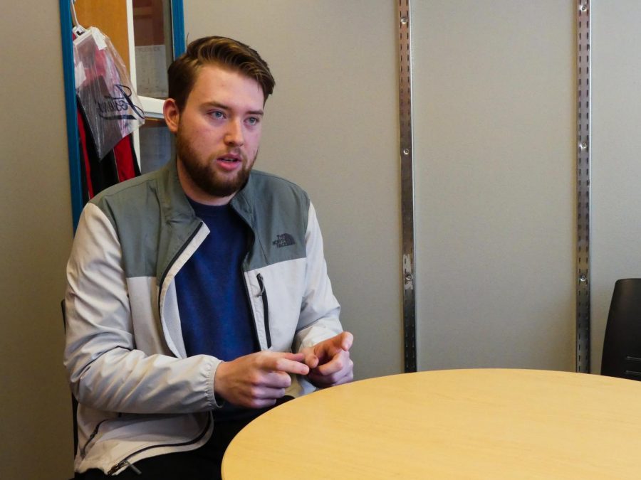 ASWSU Vice President Tyler Parchem says the organization has cut down on its programming costs as part of a university-wide drive to eliminate cost during an interview Friday in the CUB. GPSA was also affected by the push to reduce spending, and received less in the 2018-2019 school year than they asked for.
