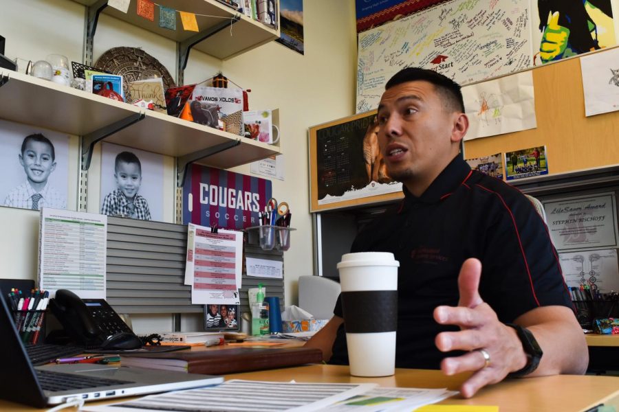 Stephen Bischoff, associate director of Multicultural Student Services, talks about the impact of multicultural history on campus culture in the Asian American and Pacific Islander office.