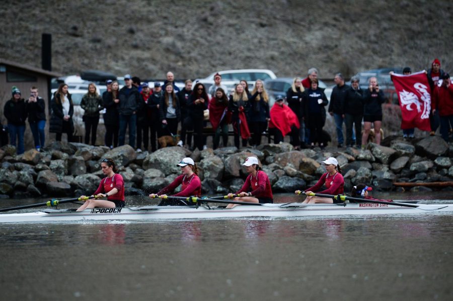 WSU’s varsity four earned second place behind Oregon State March 24 on the Snake River. WSU’s final time was 7:35.74. The Cougars will travel to South Carolina to compete in the Clemson Invitational starting Friday.