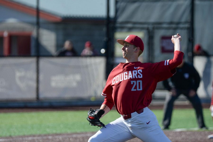 A.J. Block, a baseball pitcher for Washington State University, returns for his senior year at WSU after being selected to the Detroit Tigers at the 2019 Major League Baseball Draft in June. 