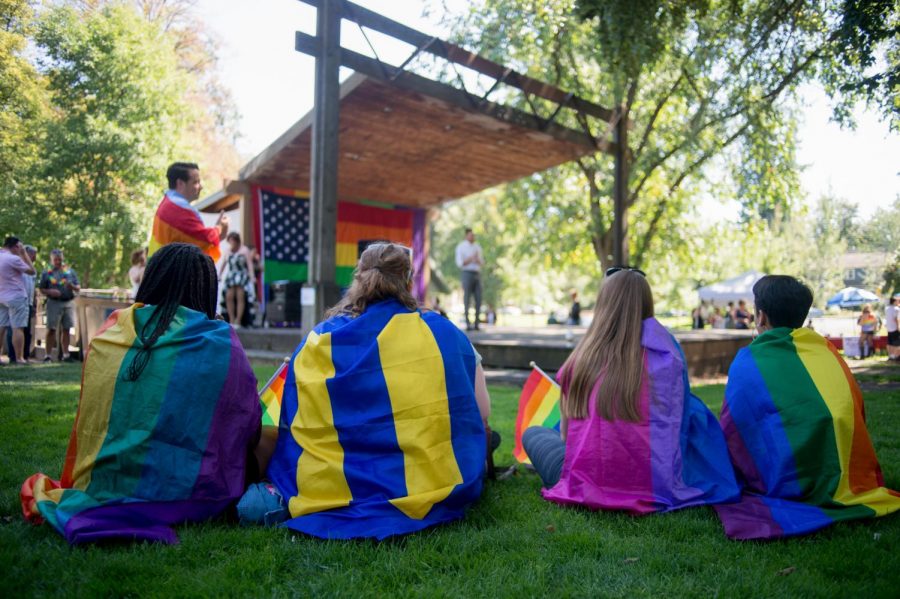 Hannah Hayes, president of Inland Oasis, said proceeds gained at Palouse Pride will be donated to the volunteer-based organization which serves the LGBT+ community.