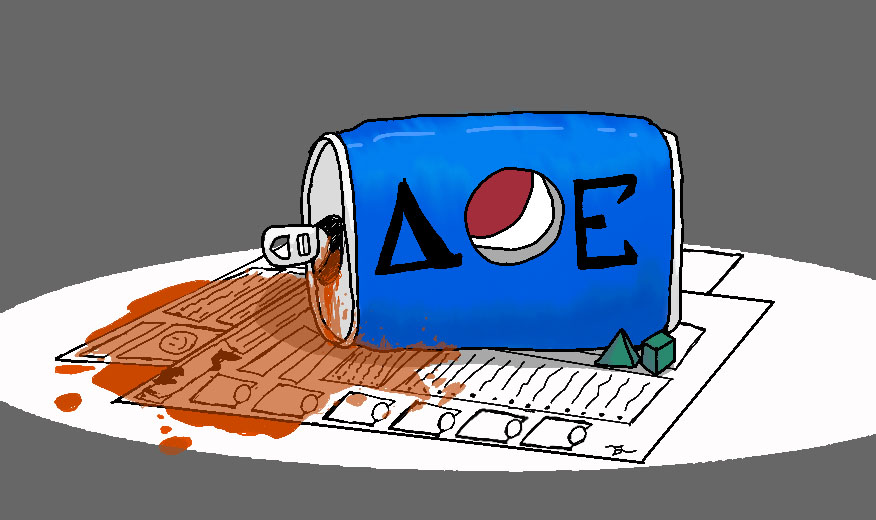 President of Delta Pepsi Epsilon bans excessive drinking of any and all fluids, members said.