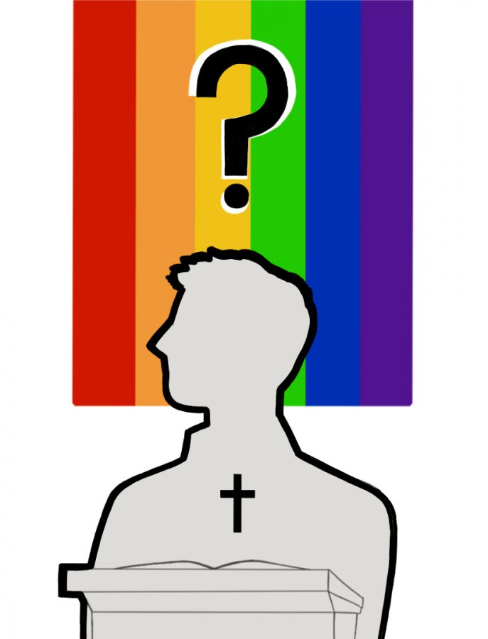 Many on-campus groups and churches do not agree with or support the LGBTQ+ community but don’t make that known. This can lead to awkward or upsetting situations for LGBT attendees trying to find a community.
