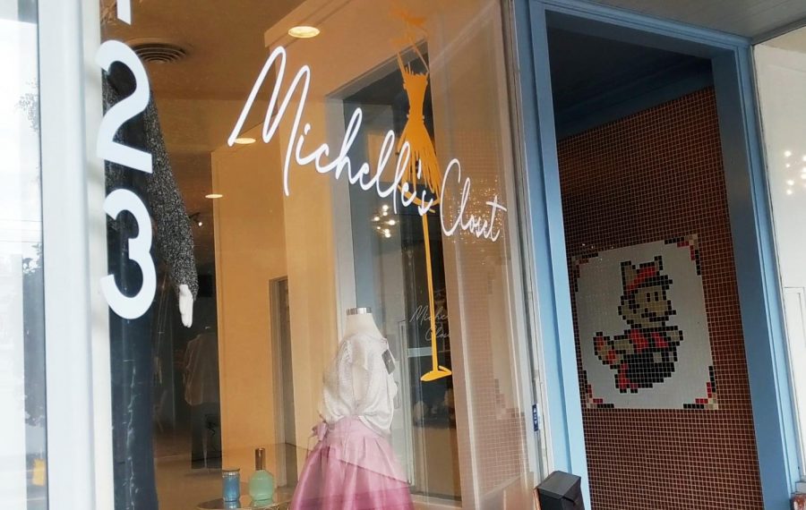 Michael Kelly, co-owner of Michelle’s Closet, says big companies such as Walmart make it difficult for local businesses to thrive, so it’s vital for small businesses to distinguish themselves by providing products and services large chains don’t offer.