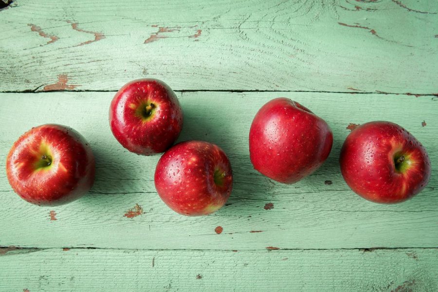 Research for the Cosmic Crisp apple began in the late 90s. The apple is collected during a gap between the harvest of other apple varieties and has a durable shelf life. The taste of the Cosmic Crisp may even improve over time postharvest.