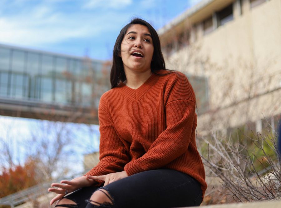 Freshman Tanya Rivera, member of the College Assistant Migrant Program, talks about the program and the impact it has on the children of migrant workers pursuing a college education. 