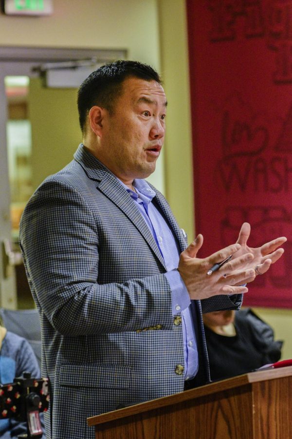 WSU Athletics Director Pat Chun said he does not know how the athletic department will be affected by COVID-19. 