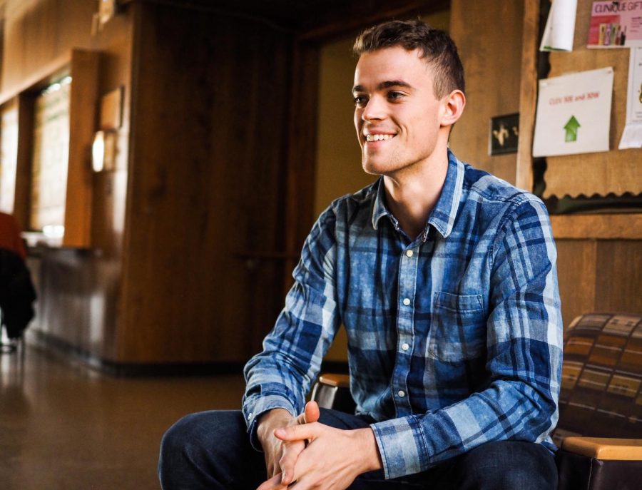 Kristian Gubsch, Honors College senior chemical engineering major, says it would be enriching for him to see different stances on climate change around the world.